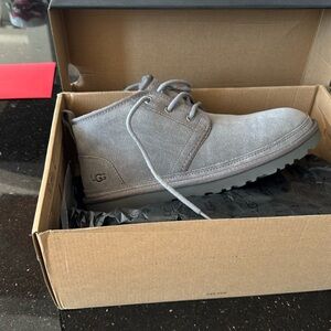 Two brand new pair of Ugg boots size 10. 
Nothing wrong with them- wrong size